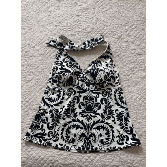 Lands' End Tankini Top, size 8 - Picture 1 of 3